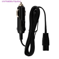 VINTAGEBOUT Mini Fridge Lead Plug Wire, 2 Pin Lead Plug Replacement Wire Car Refrigerator Lead Cable