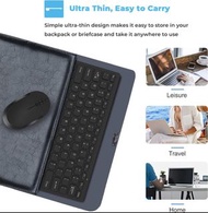Ultra-Slim Bluetooth Keyboard Portable Mini Wireless Keyboard Rechargeable for Apple iPad/ iPhone /S