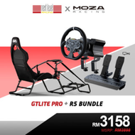 NEXT LEVEL RACING X MOZA RACING | R5 / GTLITE PRO RACING COCKPIT | RACING SIMULATOR BUNDLE