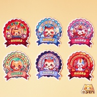 Oyen & Friends (Muse Medal Award) Sticker 1pc/