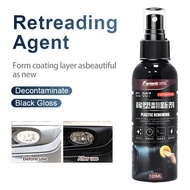 Plastic Restorer Car Plastic Restore Agent Plastic Trim Refurbishment Nano Coating Spray Repair Kit 