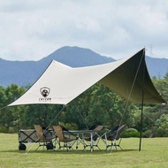 TENDA Hexagonal flysheet 450 x 600cm - hexagonal flesheet - camping flysheet 4.5 x 6 mtr - outdoor f