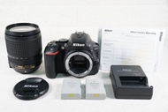 Nikon D5600+AF-S DX 18-140mm F3.5-5.6G ED VR 公司貨 快門數3618