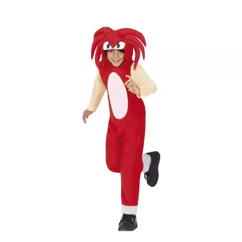 Guirca Red Sonic Knuckles Costume For Children’^Er