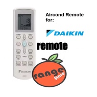 DAIKIN AIR CONDITIONER REMOTE CONTROL DGS01 ECGS02 DGS02