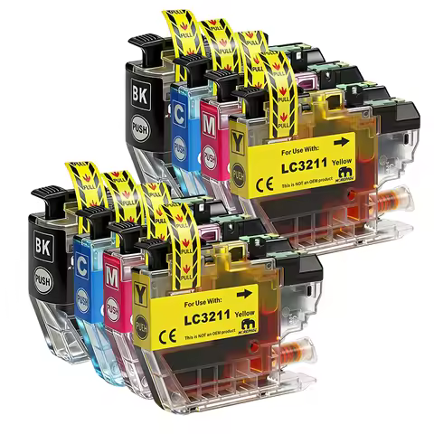 LC3211 LC3213 XL Ink Cartridge For Brother LC 3213XL Compatible DCP-J572DW DCP-J772DW DCP-J774DW MFC