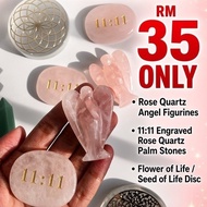 Rose Quartz with 1111 Angel Number💗🐚🫶🏻