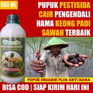 Pestisida Pengusir Keong dan Telur Keong Mas Sawah BIONNIC - Pupuk Insektisida Semprot Keong Sawah Pemakan Padi Terbaik - Obat Semprot Bunuh Keong Mas Terbaik di Sawah - Pupuk Cair Pembasmi Keong Mas Sawah isi 500 ML