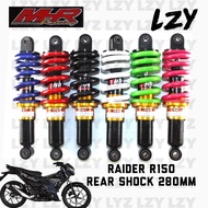 ☻ ❂ MHR 280mm Raider R150 280mm Rear Suspension Shock Absorber Raider150
