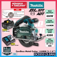 MAKITA DCS553 / DCS553Z 18V Cordless Metal Cutter 150MM (5-7/8")