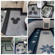 Epoxy Colour Flake Coating Toilet Floor Tile Leaking Waterproof