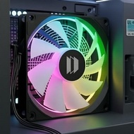 UPSIREN UL-9215 92mm 4pin PWM 2700 RPM Ultra-Thin Fan, 92x92x15mm, ARGB/Black/White UPSIREN UL-9215 