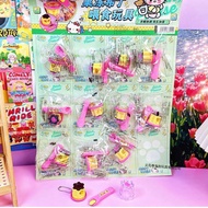 Hanging Board Mini Strawberry Pudding Feeding Toy Pendant Milu Pudding Children Play House Toy Simul