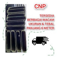 Besi Kanal C/Besi CNP 100 Tebal 1,6mm Panjang 6 Meter