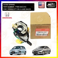 77900-SAA-G12 Honda Crv S9A, Jazz SAA 03, City SEL Clock Spring spiral steering cable SWITCH AIR BAG