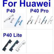 Power Volume Side Buttons For Huawei P40 P40 Lite P40 Pro Side Keys On Off Power Volume Switch KeysF