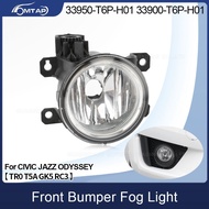 MTAP Front Bumper Fog Light Lamp Driving Lamp Foglights For HONDA FIT JAZZ T5A GK5 2014~2017 CIVIC T