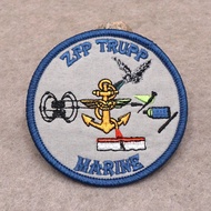 [Custom Velcro patch] AE.German ZFP Squad Anchor Diving Equipment Tactical Embroidery 3D Embroidery 