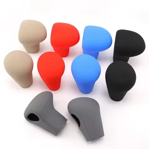 Silicone Car Case Gear Head Shift Collars Shift Knob Grips Cover Shift Lever Cover Accessories For A