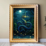 Auspicious Picture Image Naga Wall Frame Luck Wealth Power Increase Auspiciousness To The House YS23