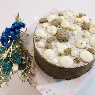 芝麻奶酥戚風蛋糕。新鮮手做。安心出貨。陪伴你/妳的防疫時光