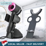 Dyson Hair Dryer Holder, Magnetic Display Stand with Power Plug Cable Organizer, Aluminum Alloy Bracket, Airwrap Dryer