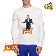 Elton John Tour Long Sleeve T-Shirt 100% Cotton Combed 30s