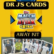Match Attax Extra 2024 Away Kit Cards