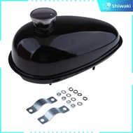 Shiwaki ถังน้ำมันเชื้อเพลิง3ลิตรพร้อมฝาเพ็ทค็อกเหมาะกับ66cc 60cc 80cc