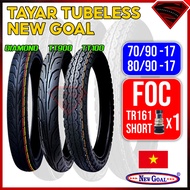 Tayar Tubeless [BUNGA MAXXIS DIAMOND/TT100/TT900] 80/90-17 70/90-17 Made In Vietnam Tyre Tire New Goal (Year 2021/2022)
