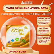 Bảo Vệ Hô Hấp Ayofa Sota Tăng Đề Kháng, Bổ Phổi Ngăn Ngừa Viêm Họng Hết Ho, Đờm Dai Dẳng