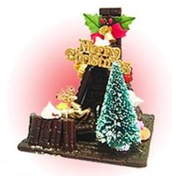 聖誕 薑餅屋 巧克力屋 DIY 套組 13*13*高15cm C-473