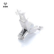[XON] No Crimp Ethernet Cable Tool-less Crystal Head Plug CAT6 RJ45 Connector [Mina]
