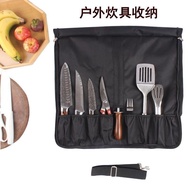 Equipment Storage Bag Camping LargeCapacity Portable Chef Special Tool Bag Portable CrossBody Fabric