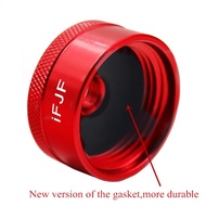 Aluminum Red Extended Run Gas Cap Adapter Mess Oil Changes Funnel Magnetic Tip Dipstick Oil Dip Stic