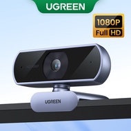 UGREEN Webcam with Microphone Computer USB External Camera 1080P 30FPS 200W Pixels, Fixed Focus, Bui