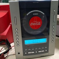 2002 可口可樂 mini hi-Fi CD player am/fm 收音機 一切正常 Coke Coca Cola