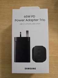 全新未開封 港行 三星充電器 Samsung 65W poweradapter trio s24