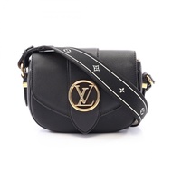 【二手】路易威登LOUIS VUITTON單肩包 LV PONT 9 LV Pont Neuf Soft PM Noir M58727 黑色皮革 LV Pont Neuf Soft PM 女士二手 A