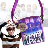 Tas Selempang Anak Karakter BTS / Tas Selempang Bahu Anak / Tas Waist Bag Pinggang Anak / Tas Selemp