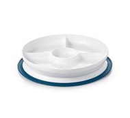 美國OXO tot 好吸力分隔餐盤-海軍藍