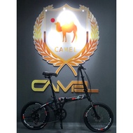[SG OFFICIAL SHOP ] CAMEL Foldable Bicycle Disc Brake 7Speeds Shimano/ Authentic Camel Folding bike/20inch Foldable bike