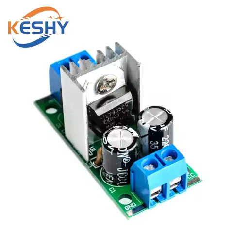 L7805 L7812 LM7805 LM7812 DC/AC Three Terminal Voltage Regulator Power Supply Module 5V 9V 12V Outpu