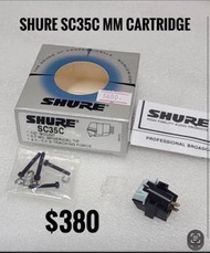 SHURE SC35C MM CARTRIDGE • 1/2" MOUNT • 0.7 MIL SPHERICAL TIP • 4.0 - 6.0 G TRACKING FORCE  (shure M