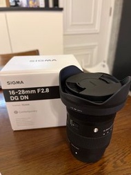 99%新 Sigma 16-28mm f2.8 DG DN Comtemporary E-mount