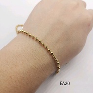 Anklet Gelang Kaki Biji sawi Emas Bangkok Free COP 916