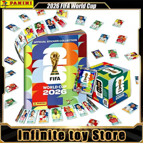 2026 Panini Prizm FIFA World Cup Soccer Card Monopoly Sticker Genuine Anime Trading Cards Mystery Bo