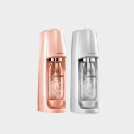 【限量福利品】SodaStream Spirit 新色自動扣瓶氣泡水機(珊瑚橘/銀河灰)