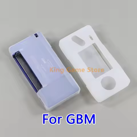 1pcs/lot Soft Rubber Silicone Case For GBM Game Console Protective Shell Sleeve Case Cover for Gameb