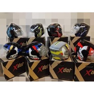 XDOT G518B HELMET XDOT G518 B BLITZ EXPLORER WITH VISOR